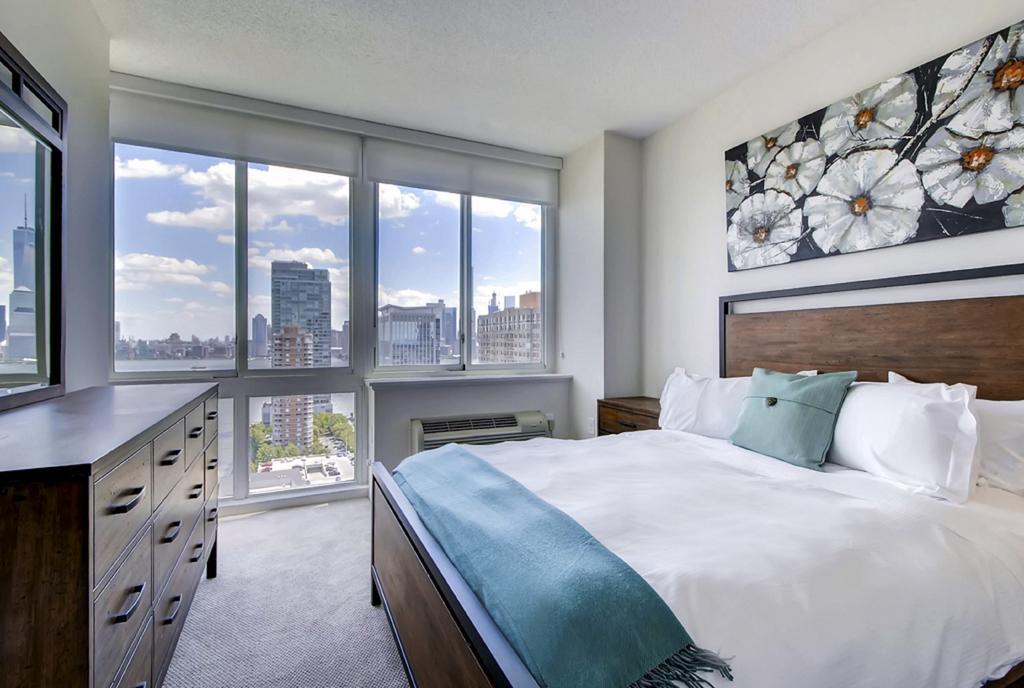 Global Luxury Suites At Newport Jersey City Eksteriør bilde