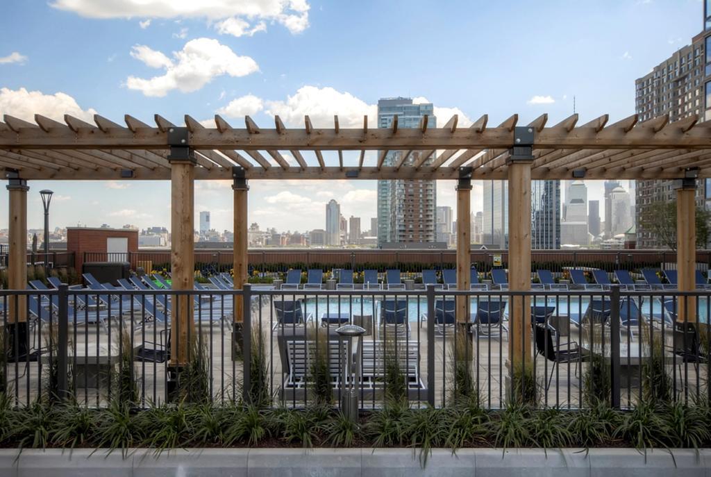 Global Luxury Suites At Newport Jersey City Eksteriør bilde